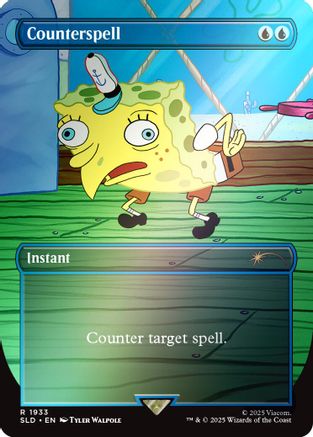 Image of Counterspell (1933) (Rainbow Foil) (SLD-1933) - Secret Lair Drop Series Foil