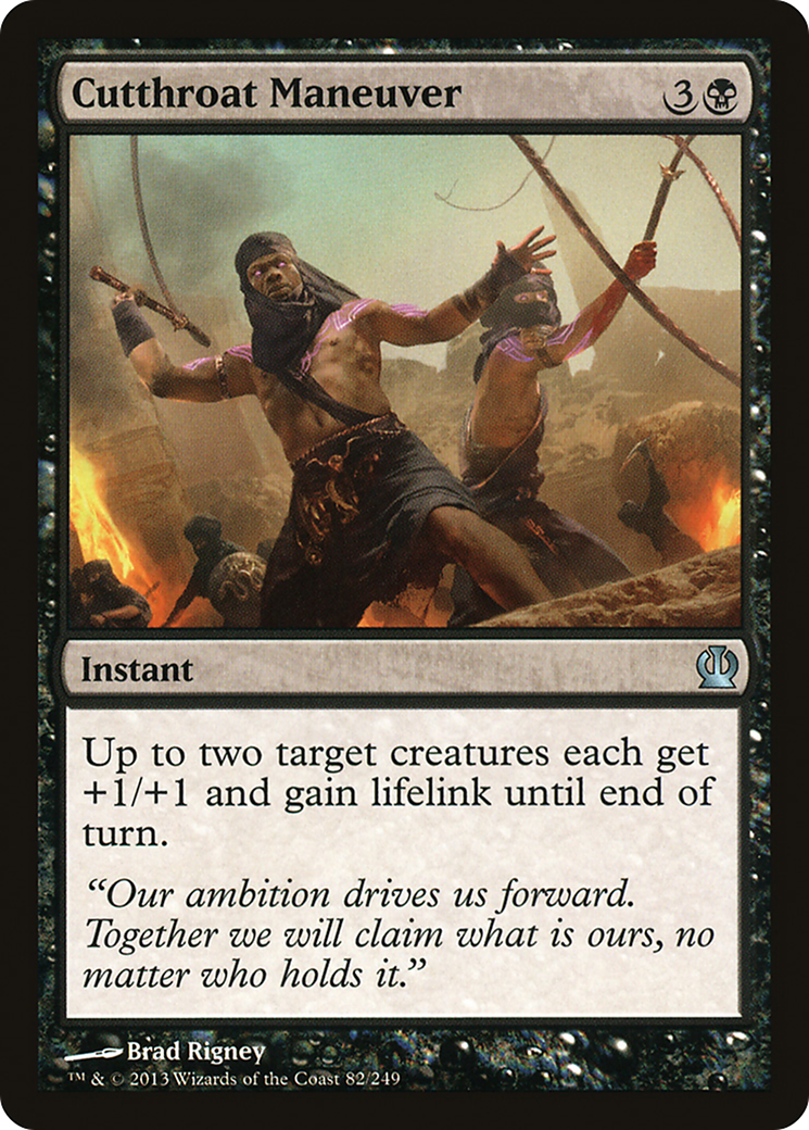 Image of Cutthroat Maneuver (THS-082) - Theros