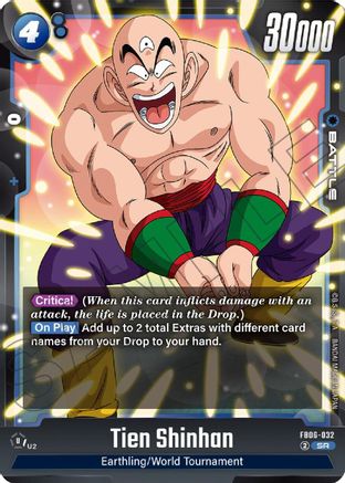 Image of Tien Shinhan - FB06-032 (FB06-032) - Rivals Clash Holofoil