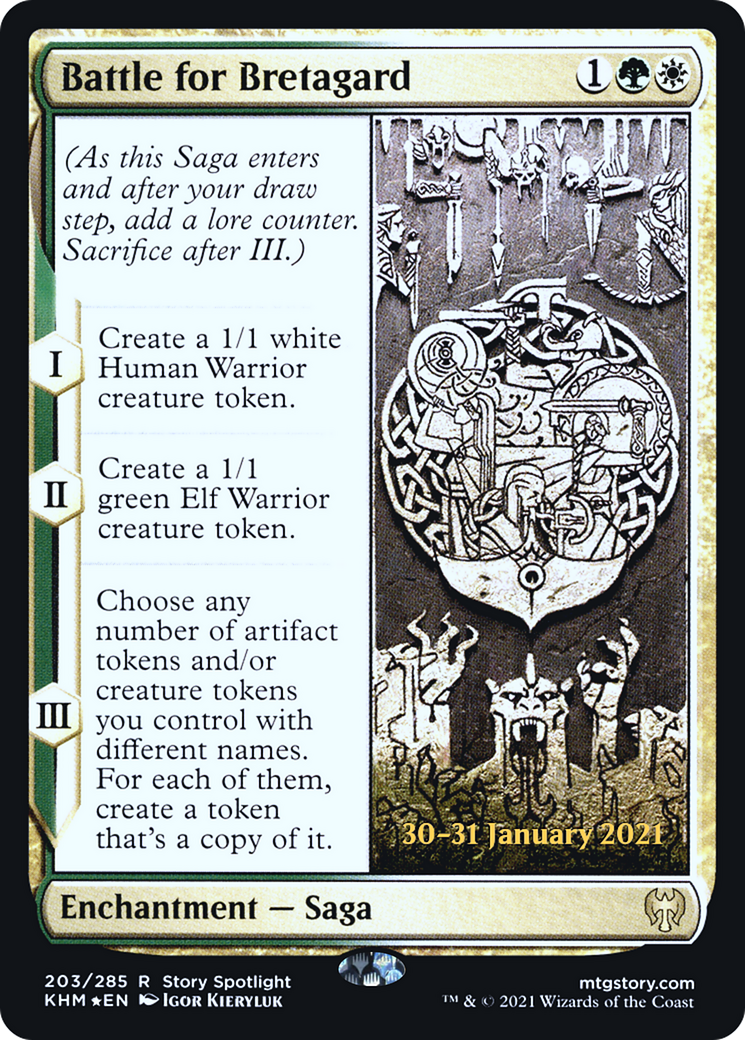 Image of Battle for Bretagard (PRE-203) - Kaldheim Promos Foil