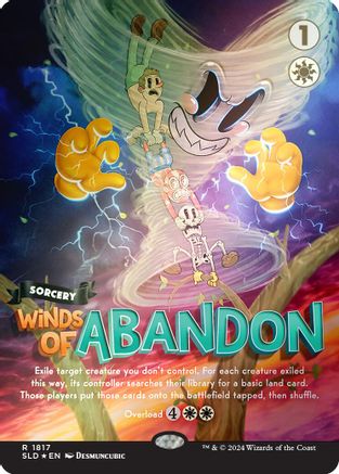 Image of Winds of Abandon (Rainbow Foil) (SLD-1817) - Secret Lair Drop Series Foil