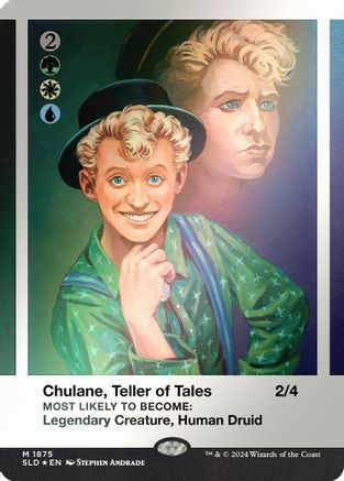 Image of Chulane, Teller of Tales (Rainbow Foil) (SLD-1875) - Secret Lair Drop Series Foil