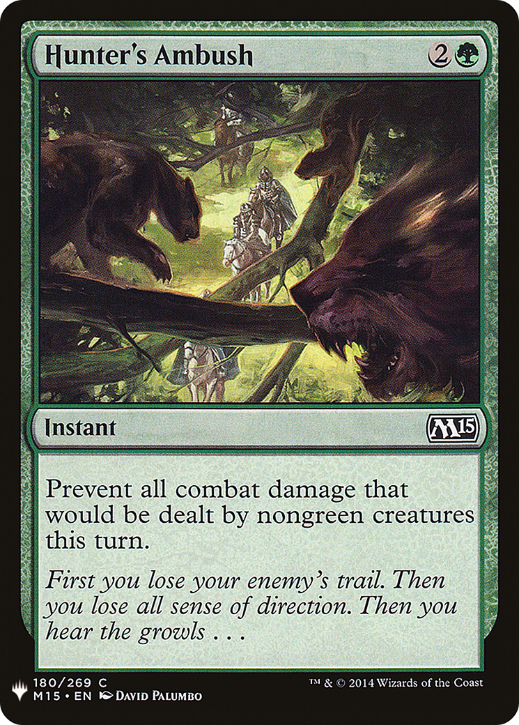 Image of Hunter's Ambush (LIST-M15-180) - The List