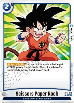 Image of Scissors Paper Rock (FB06-041) - Rivals Clash Holofoil