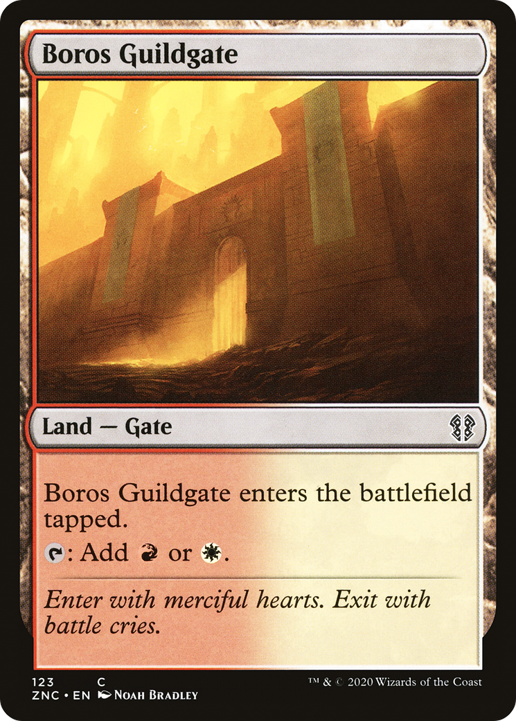 Image of Boros Guildgate (ZNC-123) - Zendikar Rising Commander