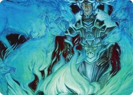 Image of Unending Whisper Art Card (9/54) (AATDM-009) - Art Series: Tarkir: Dragonstorm