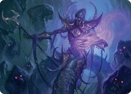 Image of Sidisi, Regent of the Mire Art Card (14/54) (AATDM-014) - Art Series: Tarkir: Dragonstorm