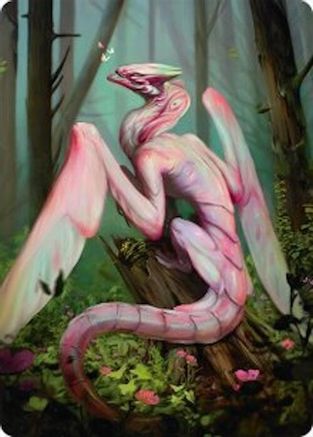 Image of Bloomvine Regent Art Card (46/54) (AATDM-046) - Art Series: Tarkir: Dragonstorm