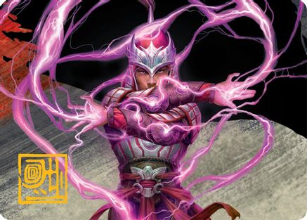 Image of All-Out Assault Art Card (43/54) (Gold-Stamped Signature) (AATDM-043) - Art Series: Tarkir: Dragonstorm