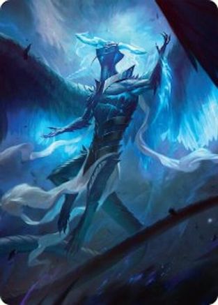 Image of Ugin, Eye of the Storms Art Card (1/54) (AATDM-001) - Art Series: Tarkir: Dragonstorm