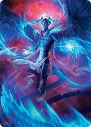 Image of Ugin, Eye of the Storms Art Card (48/54) (AATDM-048) - Art Series: Tarkir: Dragonstorm