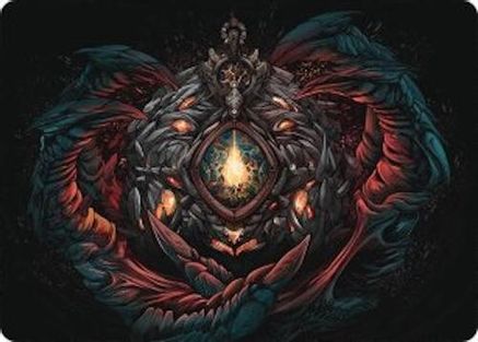 Image of Mox Jasper Art Card (41/54) (AATDM-041) - Art Series: Tarkir: Dragonstorm