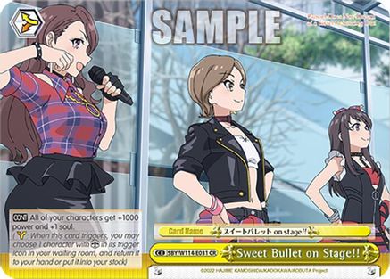 Image of Sweet Bullet on Stage!! (SBY/W114-E031 CR) - Rascal Does Not Dream Series