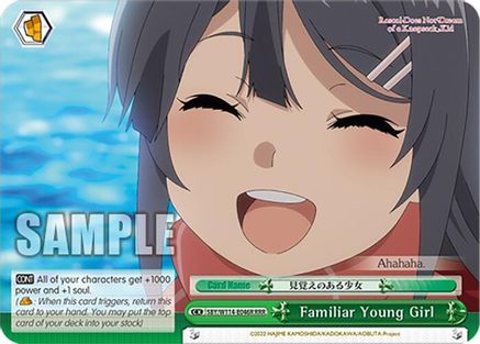 Image of Familiar Young Girl (RRR) (SBY/W114-E046R RRR) - Rascal Does Not Dream Series