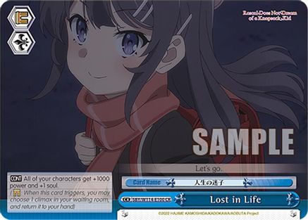 Image of Lost in Life (RRR) (SBY/W114-E100R RRR) - Rascal Does Not Dream Series