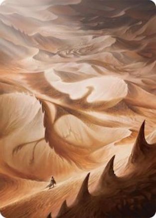 Image of Plains Art Card (30/54) (AATDM-030) - Art Series: Tarkir: Dragonstorm