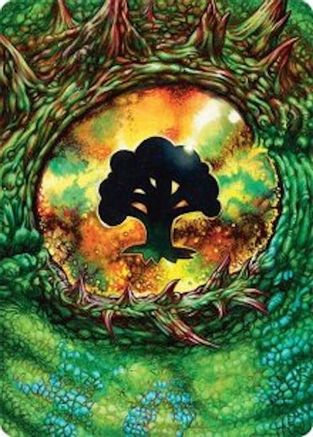 Image of Forest Art Card (32/54) (AATDM-032) - Art Series: Tarkir: Dragonstorm