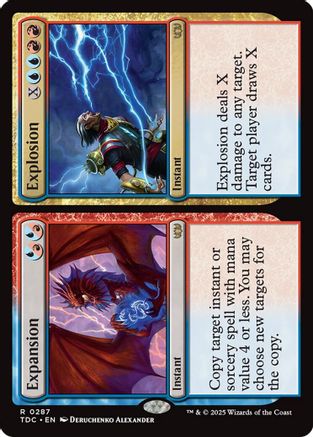 Image of Expansion // Explosion (TDC-287) - Commander: Tarkir: Dragonstorm