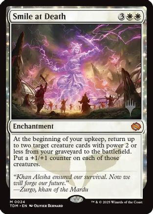 Image of Smile at Death (PPTDM-024) - Promo Pack: Tarkir: Dragonstorm