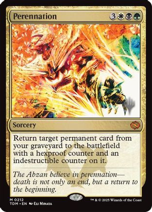 Image of Perennation (PPTDM-212) - Promo Pack: Tarkir: Dragonstorm
