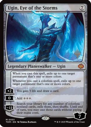 Image of Ugin, Eye of the Storms (PPTDM-001) - Promo Pack: Tarkir: Dragonstorm