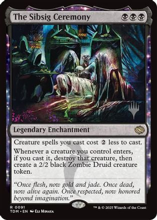 Image of The Sibsig Ceremony (PPTDM-091) - Promo Pack: Tarkir: Dragonstorm