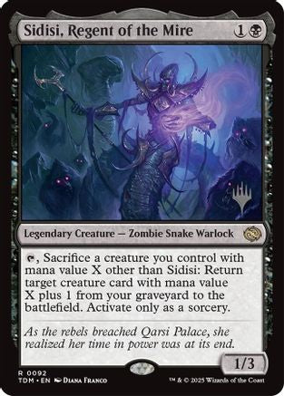 Image of Sidisi, Regent of the Mire (PPTDM-092) - Promo Pack: Tarkir: Dragonstorm
