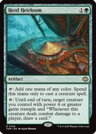 Image of Herd Heirloom (PPTDM-144) - Promo Pack: Tarkir: Dragonstorm