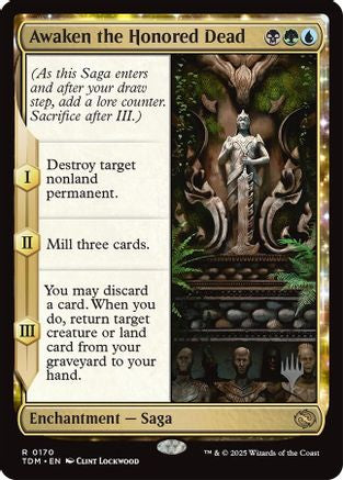 Image of Awaken the Honored Dead (PPTDM-170) - Promo Pack: Tarkir: Dragonstorm