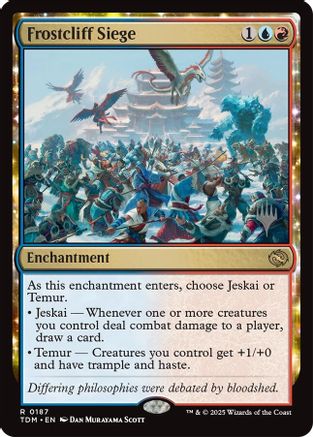 Image of Frostcliff Siege (PPTDM-187) - Promo Pack: Tarkir: Dragonstorm