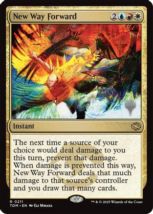 Image of New Way Forward (PPTDM-211) - Promo Pack: Tarkir: Dragonstorm