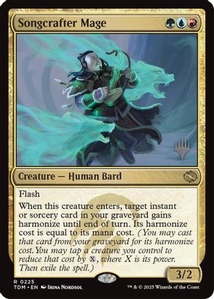 Image of Songcrafter Mage (PPTDM-225) - Promo Pack: Tarkir: Dragonstorm