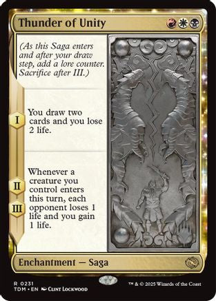 Image of Thunder of Unity (PPTDM-231) - Promo Pack: Tarkir: Dragonstorm