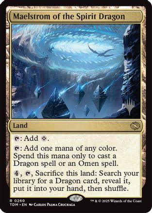 Image of Maelstrom of the Spirit Dragon (PPTDM-260) - Promo Pack: Tarkir: Dragonstorm