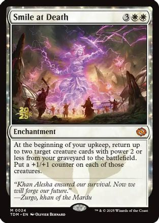 Image of Smile at Death (PRE-024) - Prerelease Cards Foil