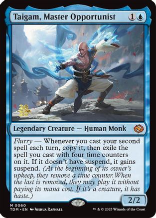 Image of Taigam, Master Opportunist (PRE-060) - Prerelease Cards Foil