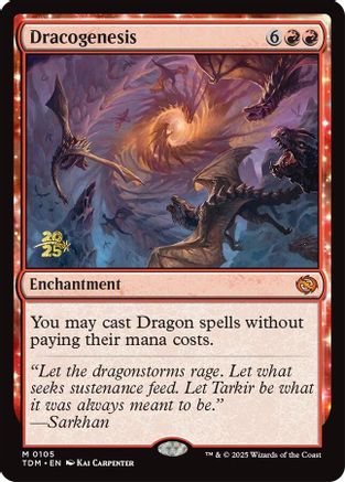 Image of Dracogenesis (PRE-105) - Prerelease Cards Foil