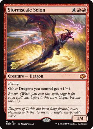 Image of Stormscale Scion (PRE-123) - Prerelease Cards Foil