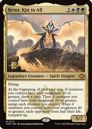 Image of Betor, Kin to All (PRE-172) - Prerelease Cards Foil