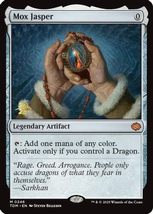 Image of Mox Jasper (PRE-246) - Prerelease Cards Foil