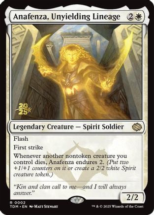 Image of Anafenza, Unyielding Lineage (PRE-002) - Prerelease Cards Foil