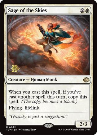 Image of Sage of the Skies (PRE-022) - Prerelease Cards Foil