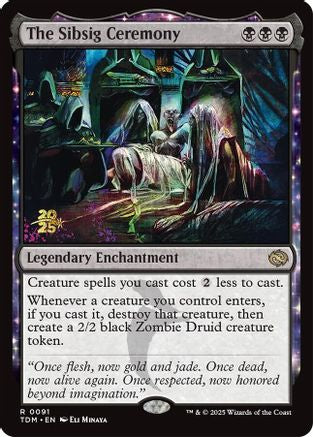 Image of The Sibsig Ceremony (PRE-091) - Prerelease Cards Foil
