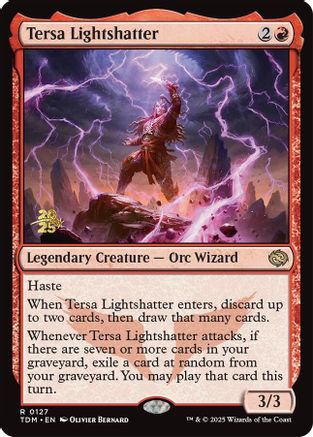 Image of Tersa Lightshatter (PRE-127) - Prerelease Cards Foil