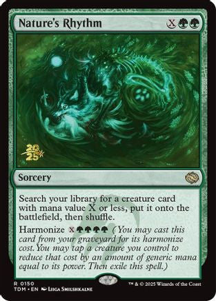 Image of Nature's Rhythm (PRE-150) - Prerelease Cards Foil