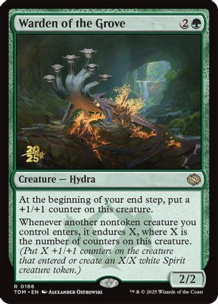 Image of Warden of the Grove (PRE-166) - Prerelease Cards Foil