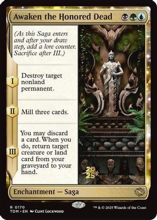 Image of Awaken the Honored Dead (PRE-170) - Prerelease Cards Foil