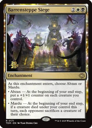 Image of Barrensteppe Siege (PRE-171) - Prerelease Cards Foil