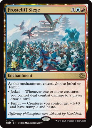 Image of Frostcliff Siege (PRE-187) - Prerelease Cards Foil
