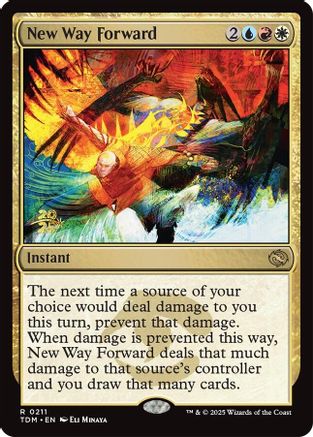 Image of New Way Forward (PRE-211) - Prerelease Cards Foil